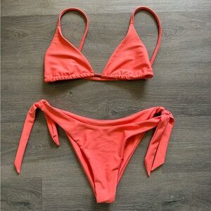 Coral Bikini Set